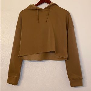 Brown Crop Top. Never worn